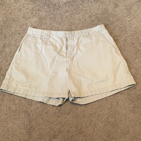 Calvin Klein Khaki Women's Shorts - Picture 1 of 4